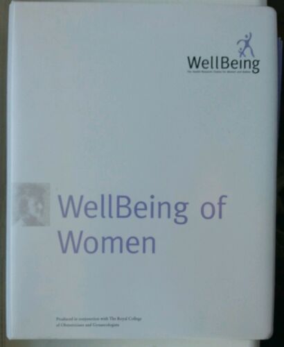 WELLBEING FOR WOMEN RING BINDER / MANUAL GUIDE TO WOMENS' HEALTH FROM 1995   - Afbeelding 1 van 10
