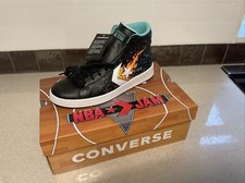 Converse All Star NBA Jam Pro Leather Hi-Top Trainers Mens UK Size 9 EU 44 BNIB
