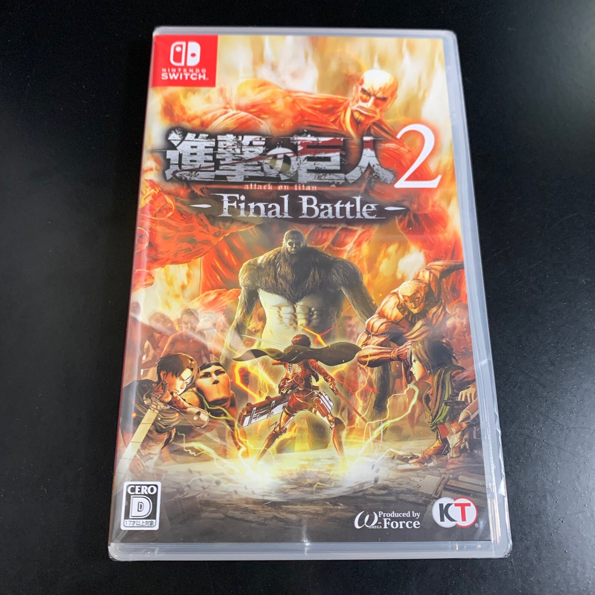 Unopened SW Attack on Titan 2 FINAL BATTLE Nintendo Switch Koei