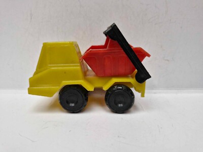 Vintage Plastic Skipp Truck most probably SMER Czechoslovakia 8,5 x 7 x 5,3 cm