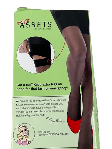 Mujeres Love You Assets de Sara Blakely, piernas de repuesto ultra transparentes tamaño inferior - Imagen 10 de 10