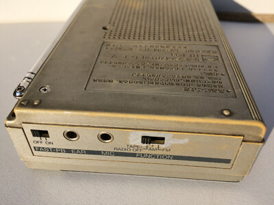Vintage Toshiba RT-SX3 Boombox Radio Cassette Player