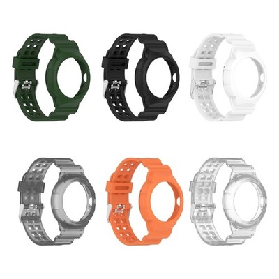 Breathable Silicone Wriststrap Universal Bracelet Quick Release for Watch
