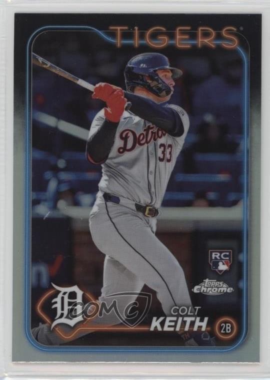 2024 Topps Chrome Refractor Colt Keith #2 19yg