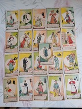 Lot de 21 Images. Chromo. Chocolat GUERIN BOUTRON. (09)