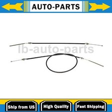 2X Rear Parking Brake Cable First Stop For For Jeep Wrangler 1991 1992 1993 1994