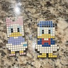Disney Donald Duck Daisy Duck Pixel Art Pin Set from Disney Franchise — photo 1
