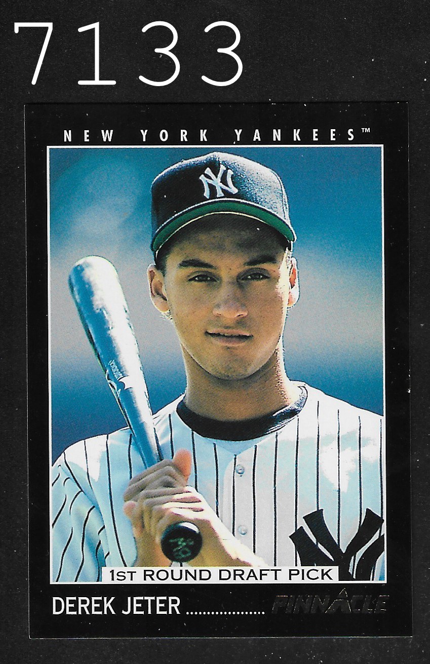 1993 Pinnacle Derek Jeter Baseball *Hall of Fame, Rookie* Card #457 "Mint"