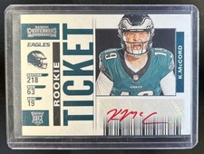 2025 Select Kyle McCord Contenders Rookie Ticket Variation RC Auto Autograph #32