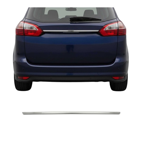 Heckklappe KofferraumöFfner Griff FüR Ford C-Max 2010-2019 Edelstahl Chrom-image