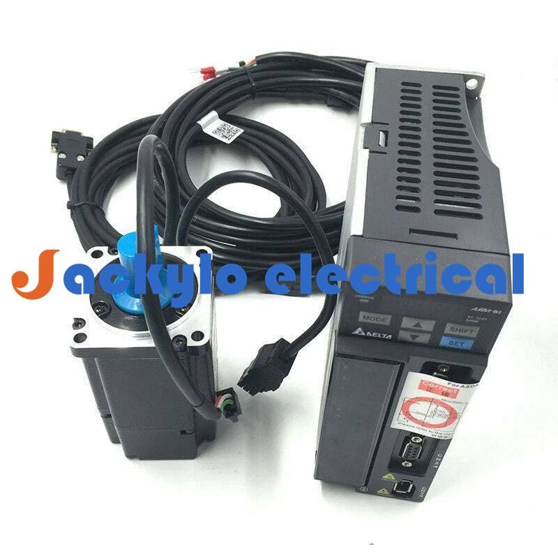 DELTA 200w 3000rpm 0.64N.m AC Servo Motor Driver Kit ECMA-C20602RS+ASD-B2-0221-B