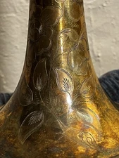 1929 Frank Holton LLEWELLYN Trumpet Engraved