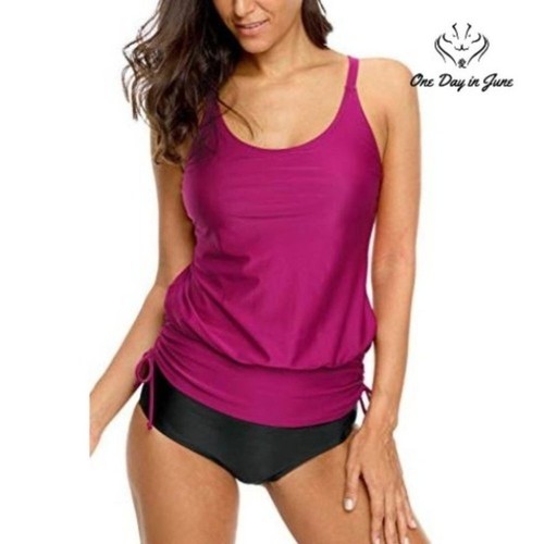 Alove Blouson Tankini Swimsuit ** Stock photo for fit not color Size 2XL - Picture 1 of 8