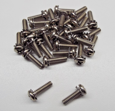 #ad QTY50 PAN HEAD #6 32quot; x 1 2quot; SCREW SEMS OUTER STAR WASHER SS PHILLIPS STAINLESS $6.00