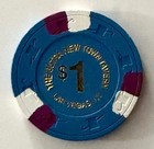 The Ultra New Town Tavern $1 Casino Chip Las Vegas Nevada Hot Stamp — photo 2