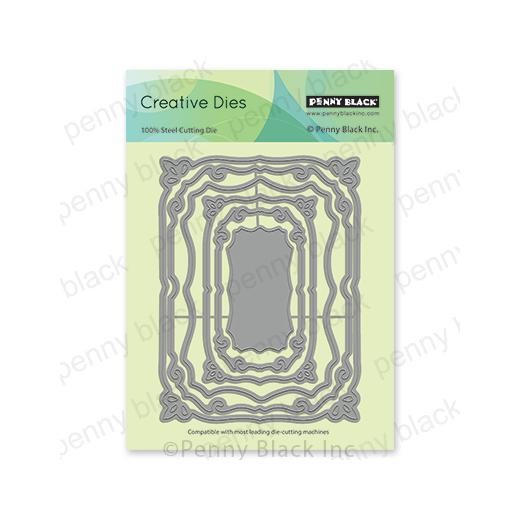 Penny Black Creative Dies - Graceful Stackers 51-658
