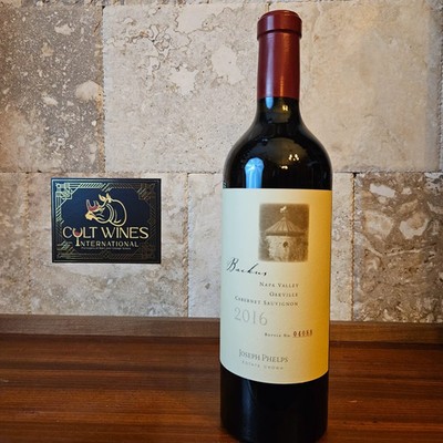 RP-98pts! 2016 Joseph Phelps Backus Vineyard Cabernet Sauvignon, Oakville