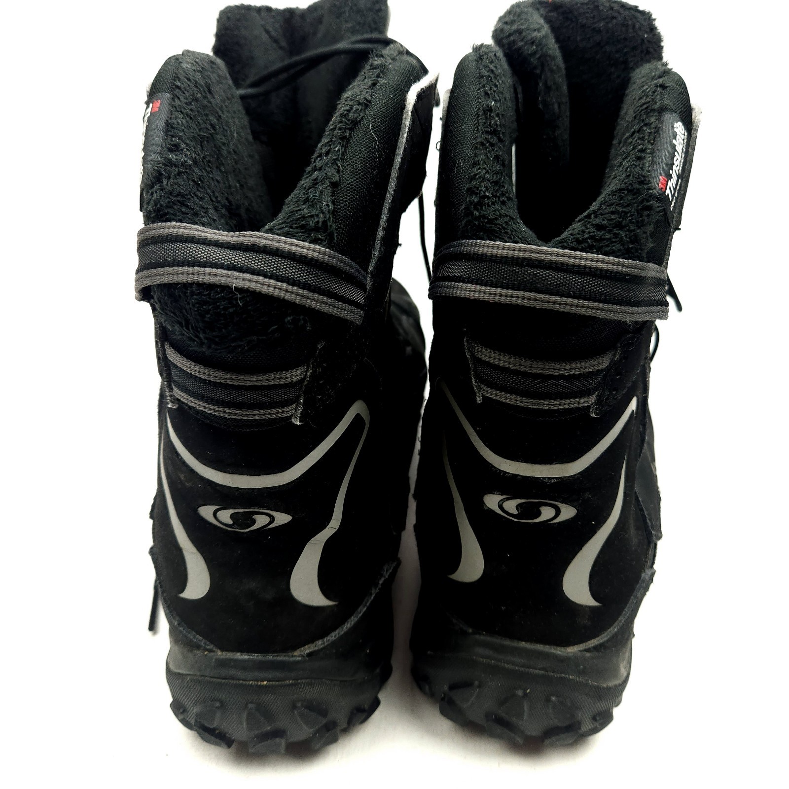 Salomon Snowtrip Black Thinsulate 200 Gram Waterproof Boots Mens Size 14 image 7