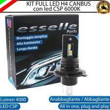 LAMPADA LED H4 6000K BIANCO CANBUS 4000 LM VESPA PRIMAVERA 50 2018-2019 4T 3V