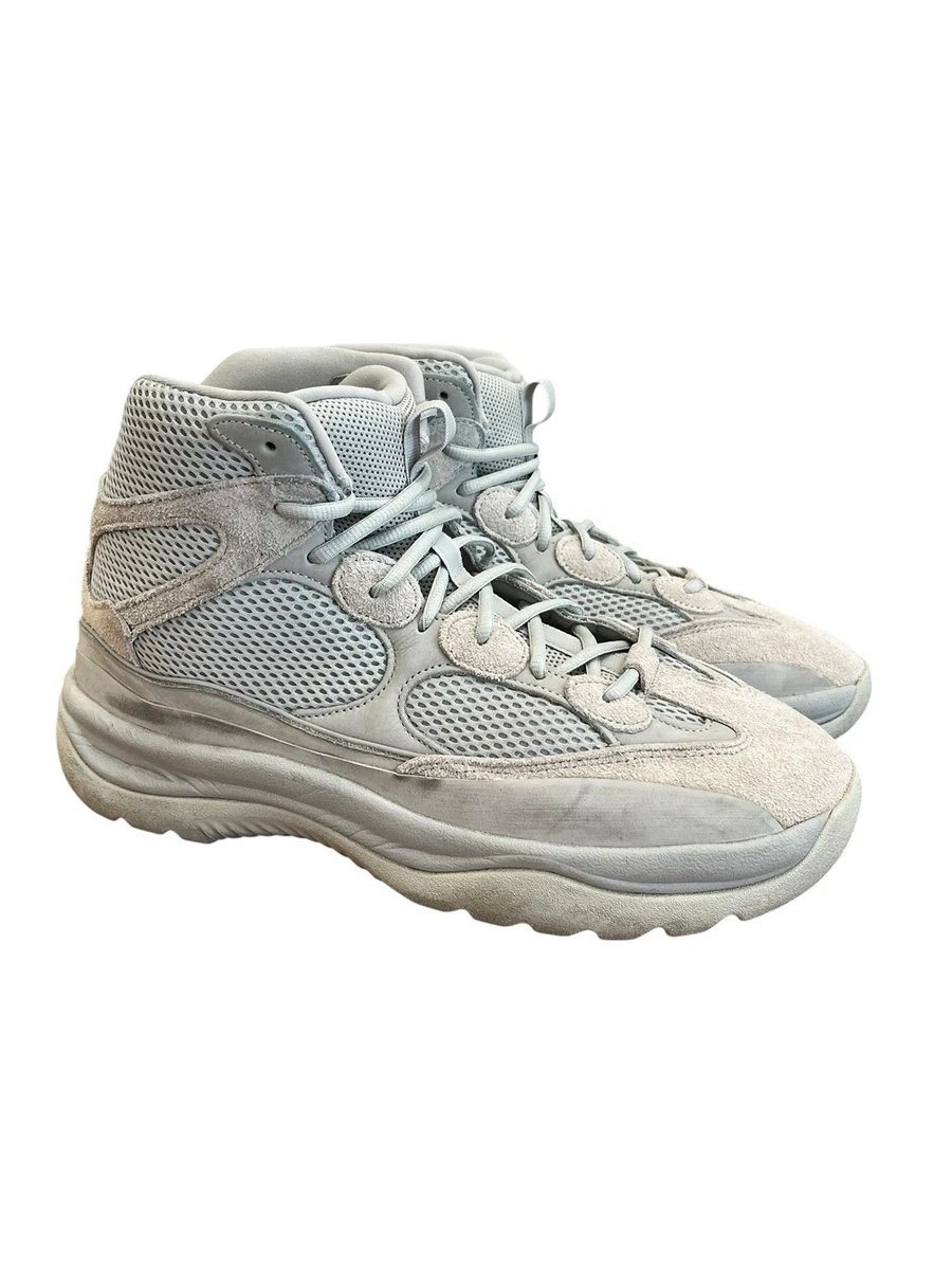 Adidas Yeezy‎ Desert Boot Salt Mens Size 9.5 Grey FV5677 High Top Tactical Shoes Yeezy Desert Boot “Salt” Sz 11.5 • $225 #GoodCondo #OGBox main image 3