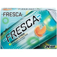 Fresca Citrus Soda   24 x 12 fl oz LIMIED EDITION 