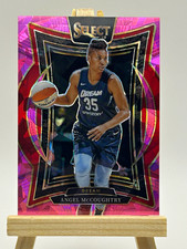 Angel McCoughtry Panini Pink 2025 Select WNBA Concourse Prizm #34 Atlanta Dream