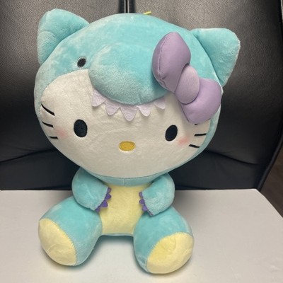 12.6  Sanrio Hello Kitty Green Dino Costume Plush Brand New NWT Round 1