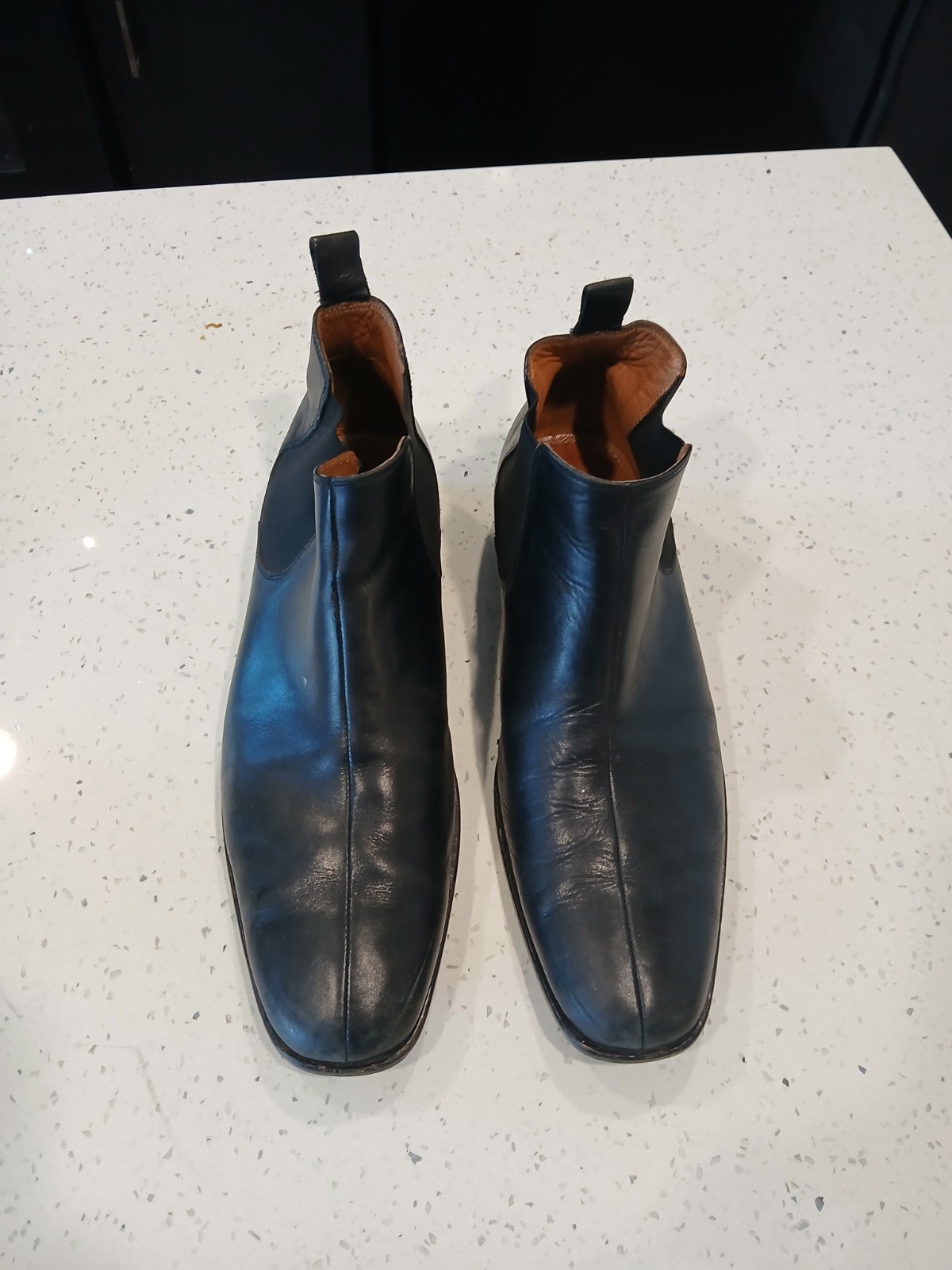 banana republic black leather Chelsea boots men’s 11