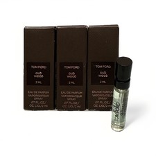Lot of 3 ~ Tom Ford OUD WOOD Eau de Parfum EDP Sample 2 mL X 3 = 6 ml TOTAL