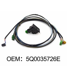High Compatibility For CarPlay USB AUX Switch 5Q0035726E for Golf For Passat