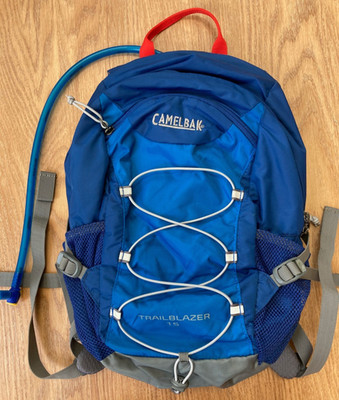 Camelbak Trailblazer 15 Blue/Aqua Hydration Backpack With Water Bladder