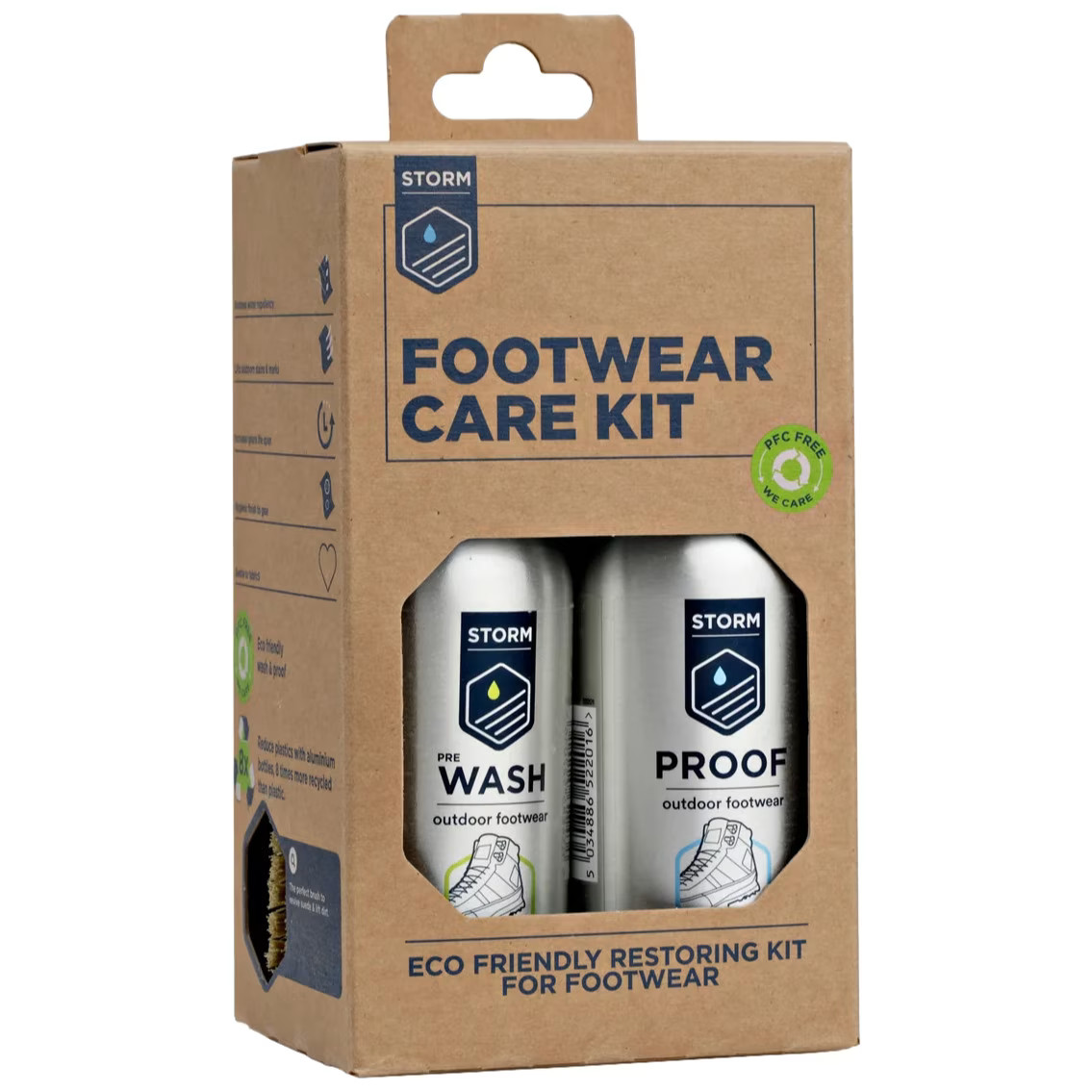 Storm Motorcycle Motorbike Footwear Wash, Waterproof and Deodoriser Kit