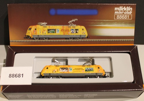 Märklin Spur Z, ArtNr 88681, E-Lok der DB BR 101, "Willkommen im Fußball-Land" | Zustand: Neu: Sonstige (siehe Artikelbeschreibung)