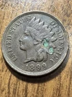 1899 Indian Head Cent Penny  XF Condition Nice Details “Actual Coin Pictured"