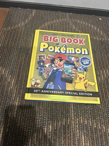 2016, Hardcover Pojo's Unofficial Big Book of Pokemon by Books Books Triumph