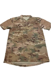 Size MEDIUM Velocity Systems BOSS Rugby Shirt Short Sleeve MULTICAM Combat Top
