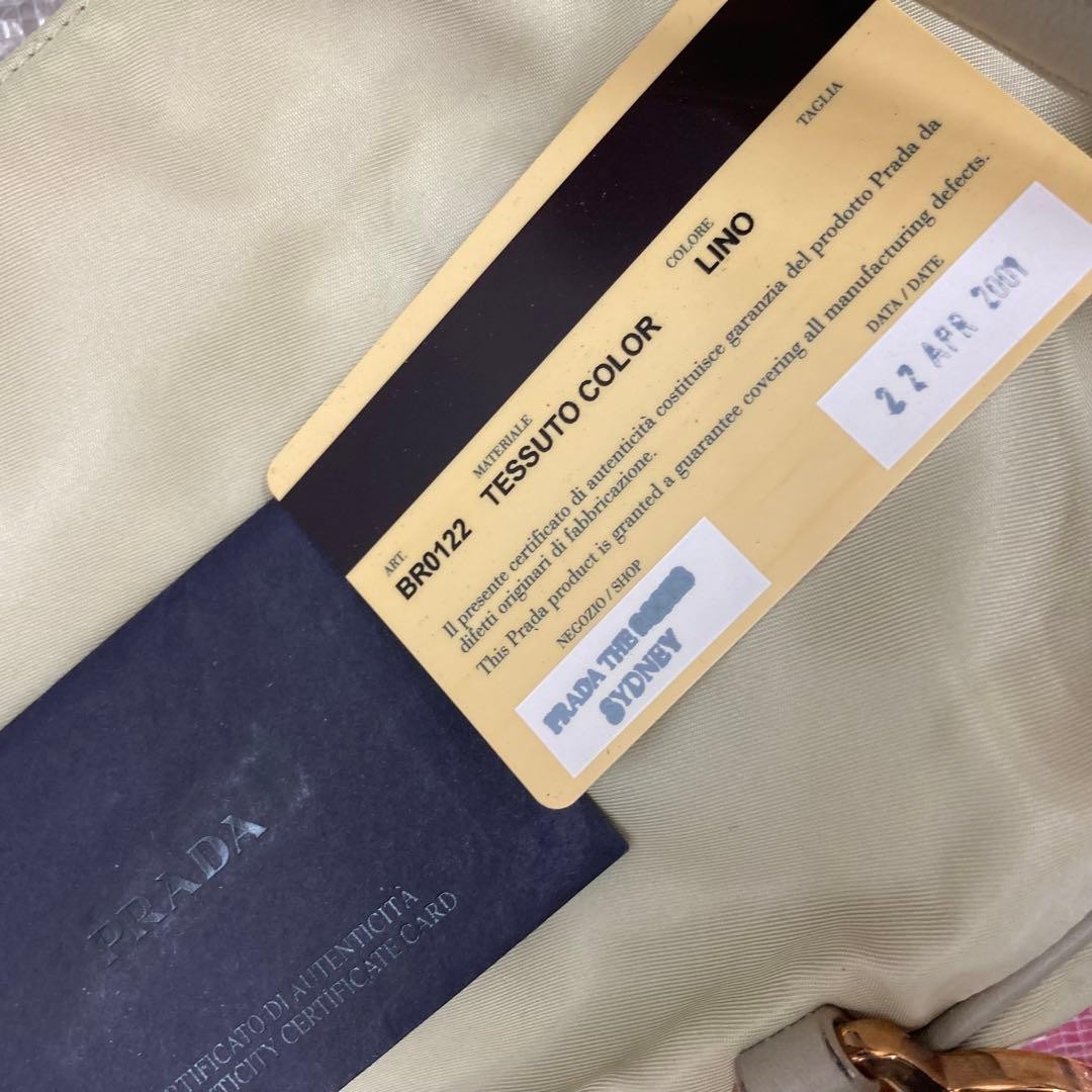 PRADA Nylon One Shoulder Bag Triangle Logo thumbnail 17