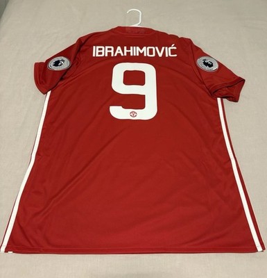 BNWOT - 2016-17 Manchester United Kit - XL - Ibrahimovic | eBay