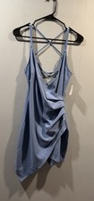 Womens Windsor Store Sexy Blue Dress Size Large 