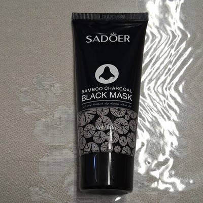 SADOER Bamboo Charcoal Black Mask Deep Cleansing for Face & Nose 60g
