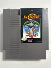 Dr. Chaos (Nintendo Entertainment System, NES) Cart & Sleeve Only - Tested
