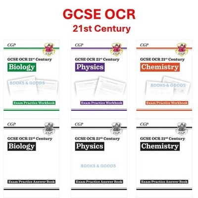 GCSE OCR 21st Century Biology Physics Chemistry Exam Practice Workbook & Answers
