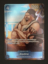 Aladine Dash Pack Promo OP14-043 One Piece TCG English NM Foil