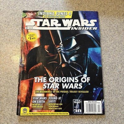 Star Wars Insider #92 Collector Cover #1 Of 2 Darth Vader Origins Of Star Wars