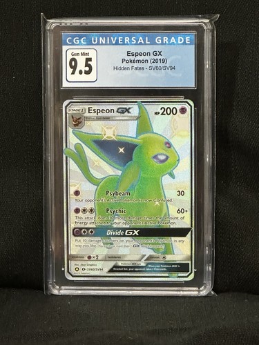 Espeon-GX graded CGC 10 for sale on eBay