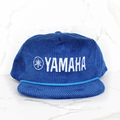 Vintage Yamaha Racing Snapback Mütze Cord Baseball Cap Motorsport NEU
