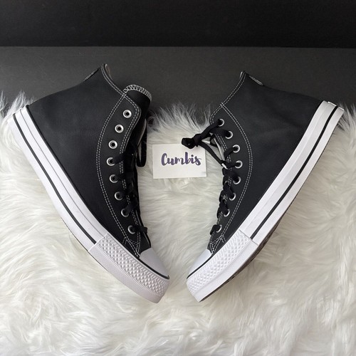 Converse Chuck Taylor All Star Hi Top Shoes Men’s Size 11.5 Black A09856C NEW - Picture 2 of 9