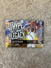 2025 Topps Chrome McDonald’s Hype Becomes Legacy Caleb Wilson Gold Refractor /50