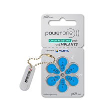 Power One Size 675P Cochlear Implant Plus Bat...