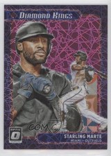 2021 Donruss Optic Diamond Kings Pink Velocity Prizm /249 Starling Marte #17 1ax
